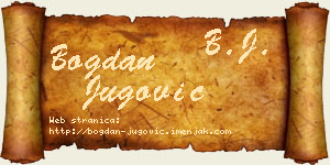 Bogdan Jugović vizit kartica